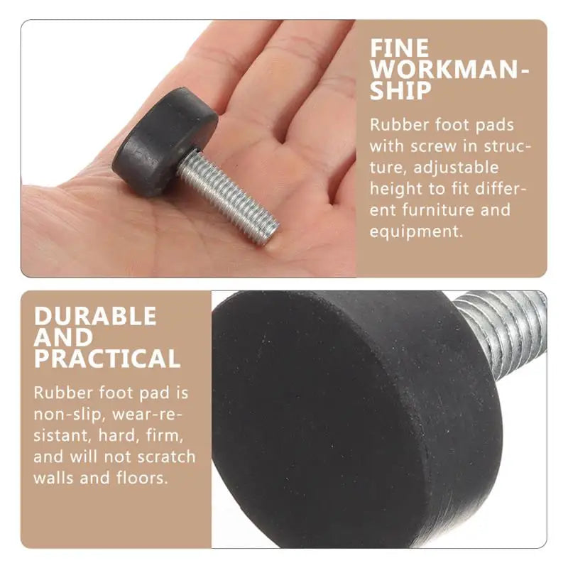 4pcs Screw In Rubber Feet Pads